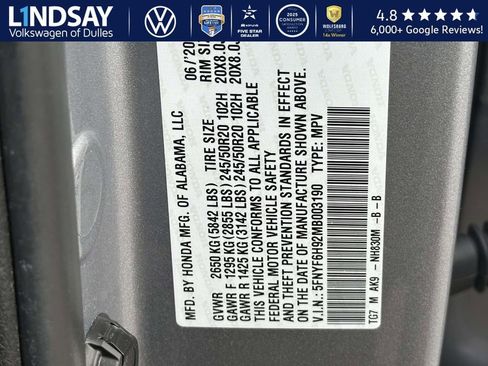 Used 2021 Honda Pilot Touring image 27