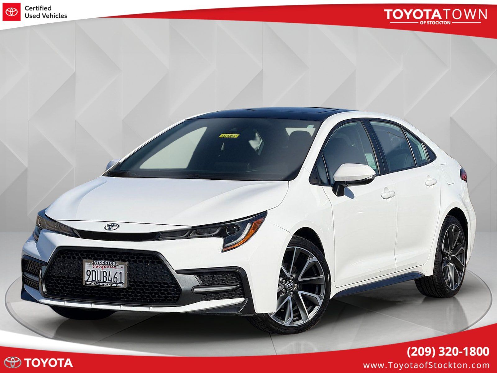 Certified 2022 Toyota Corolla SE w/ SE Premium Package FWD image 1