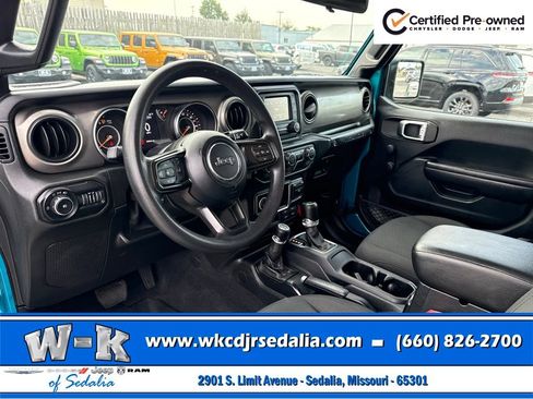 Certified 2020 Jeep Wrangler Unlimited Sport AWD/4WD image 21