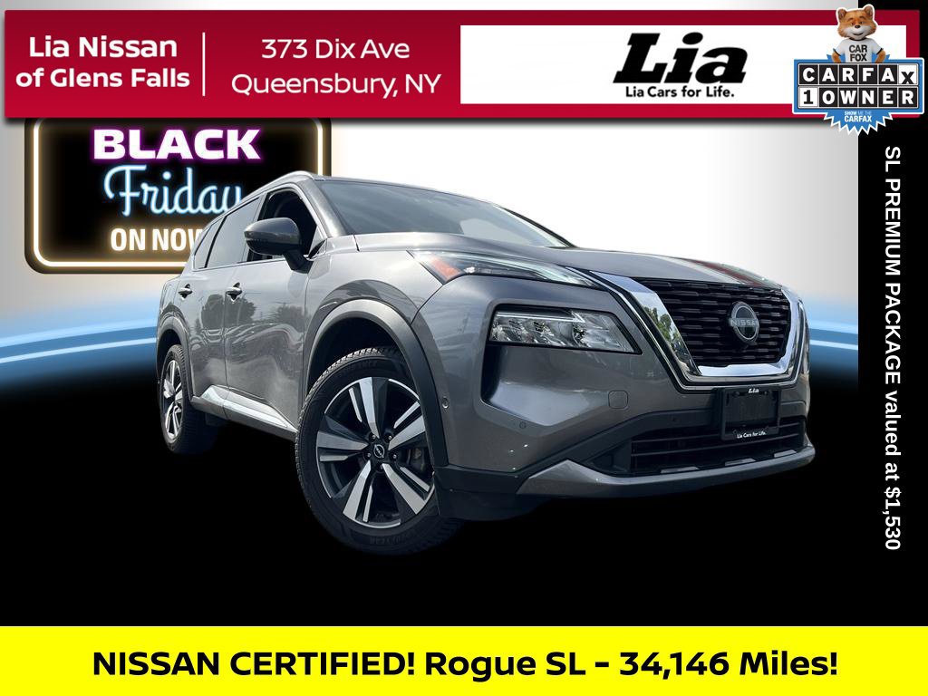 Certified 2023 Nissan Rogue SL w/ SL Premium Package AWD/4WD 360° Tour