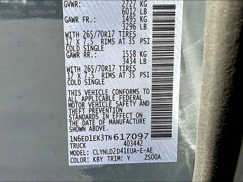 New 2026 Nissan Frontier PRO-4X w/ Pro Premium Package image 8