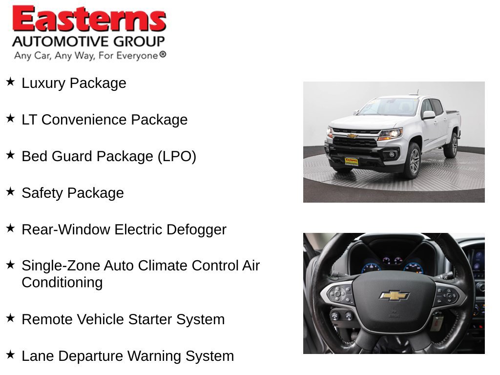Used 2022 Chevrolet Colorado LT w/ Luxury Package AWD/4WD image 12