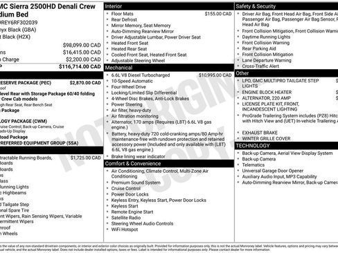 Used 2024 GMC Sierra 2500 Denali w/ Denali Reserve Package AWD/4WD image 28