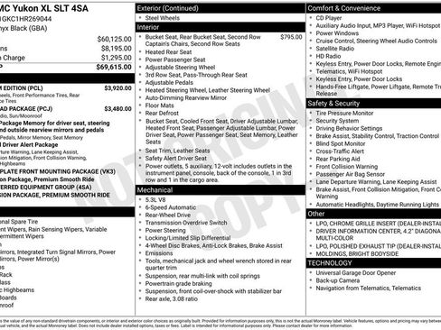 Used 2017 GMC Yukon XL SLT w/ Premium Edition image 47