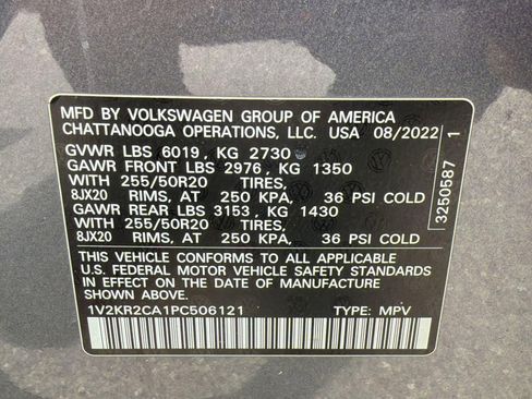 Used 2023 Volkswagen Atlas SE AWD/4WD image 19