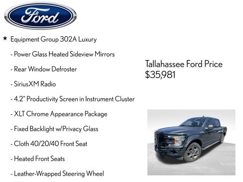 Used 2020 Ford F150 XLT w/ Equipment Group 302A Luxury image 6