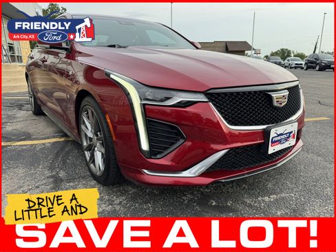 Used 2021 Cadillac CT4 Sport w/ Driver Awareness Plus Package RWD image 7