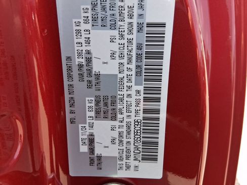 Certified 2025 MAZDA MX-5 Miata RF Grand Touring RWD image 24