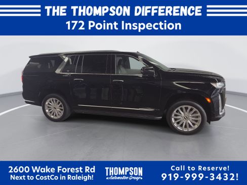 Certified 2023 Cadillac Escalade ESV Premium Luxury w/ Performance Package AWD/4WD image 2