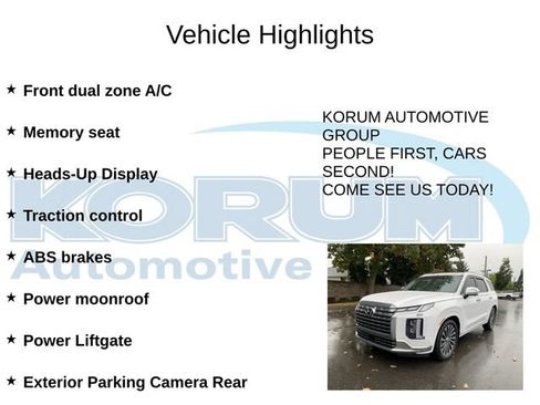 Certified 2025 Hyundai Palisade Calligraphy AWD/4WD image 8