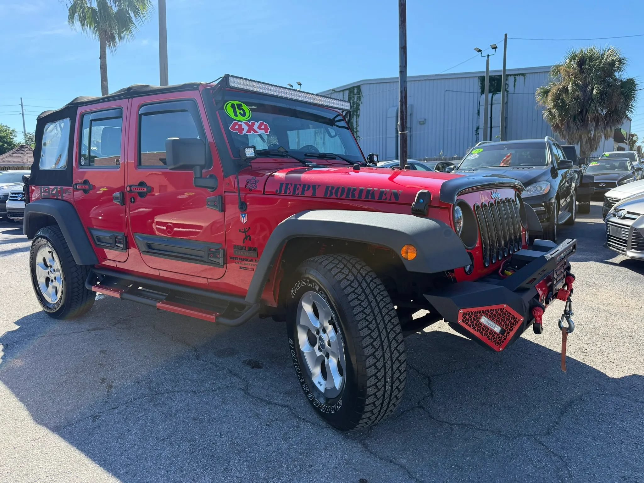 Used 2015 Jeep Wrangler Unlimited Sport AWD/4WD image 3