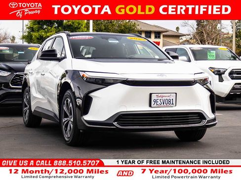 Certified 2023 Toyota bZ4X XLE w/ Weather Package image 1