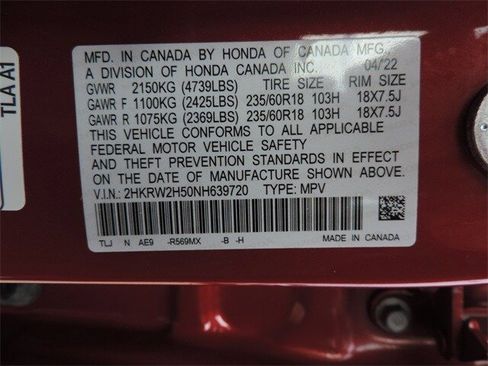 Used 2022 Honda CR-V EX image 15
