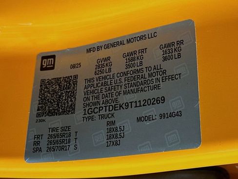 New 2026 Chevrolet Colorado Z71 w/ Technology Package image 34