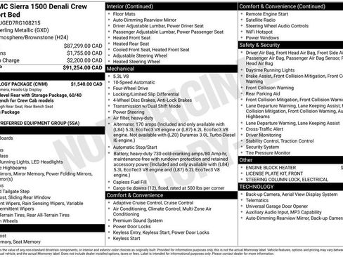 Used 2024 GMC Sierra 1500 Denali w/ Technology Package AWD/4WD image 26