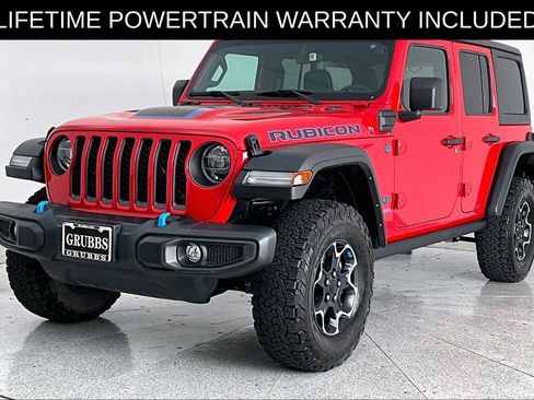 Used 2022 Jeep Wrangler Unlimited Rubicon 4xe w/ Cold Weather Group AWD/4WD image 15