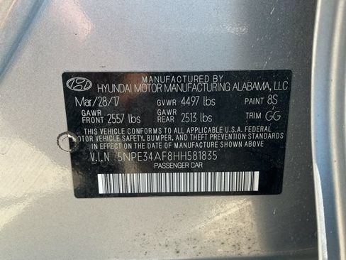 Used 2017 Hyundai Sonata Limited FWD image 32