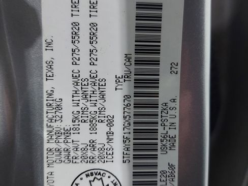 Used 2016 Toyota Tundra Platinum image 21