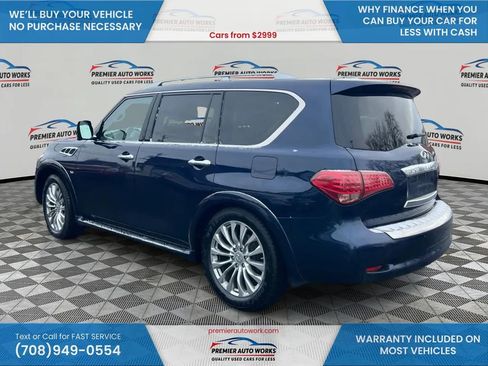Used 2017 INFINITI QX80 4WD w/ Deluxe Technology Package image 7