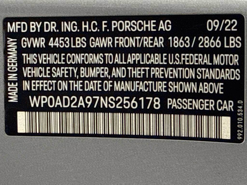 Certified 2022 Porsche 911 Turbo S AWD/4WD image 33