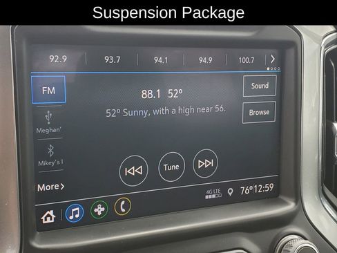 Used 2022 Chevrolet Silverado 1500 LT Trail Boss w/ Bed Protection Package AWD/4WD image 13