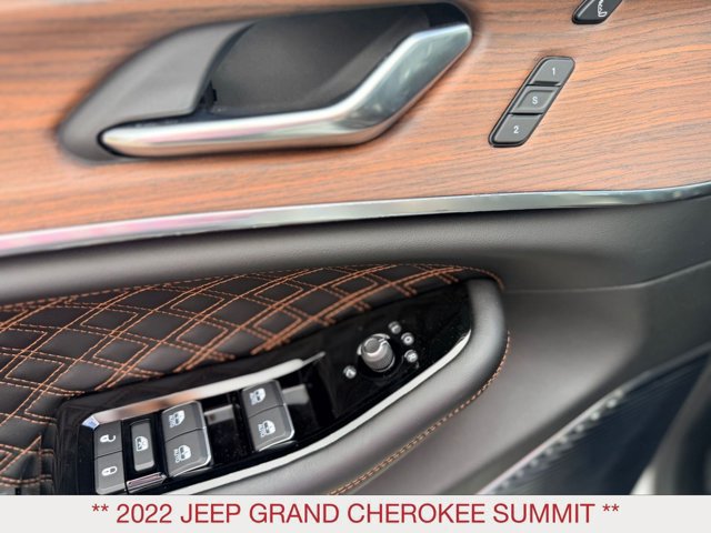 Certified 2022 Jeep Grand Cherokee Summit w/ Adv Protech Group IV AWD/4WD image 41