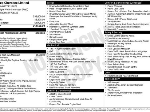 New 2026 Jeep Cherokee Limited image 39