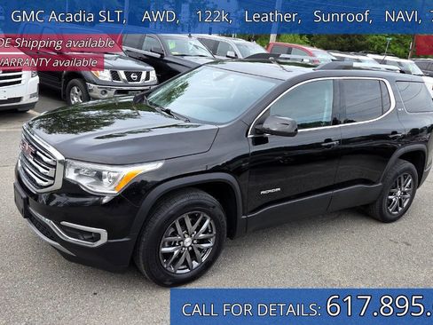 Used 2017 GMC Acadia SLT w/ LPO, Floor Liner Package AWD/4WD image 1