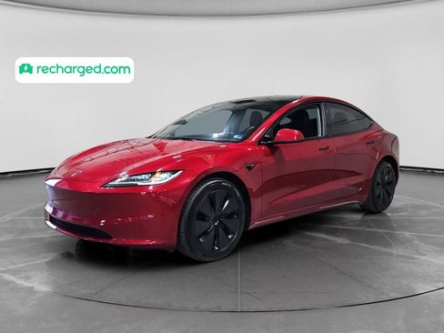 Used 2025 Tesla Model 3 Long Range AWD/4WD image 1