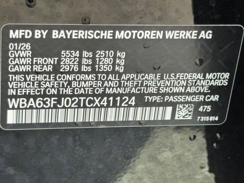 New 2026 BMW 540i xDrive w/ M Sport Package AWD/4WD image 32