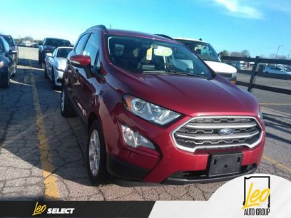 Used 2020 Ford EcoSport SE w/ SE Convenience Package