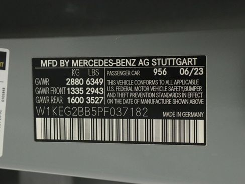 Certified 2023 Mercedes-Benz EQE 350+ Sedan image 16