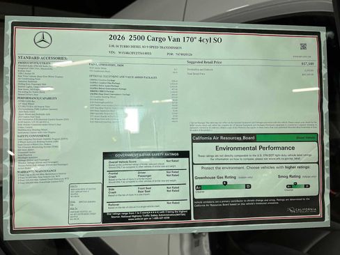 Used 2026 Mercedes-Benz Sprinter 2500 image 33