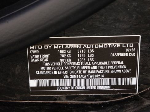 New 2026 McLaren 750S RWD image 27