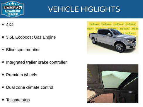 Used 2019 Ford F150 Limited w/ Trailer Tow Package AWD/4WD image 21
