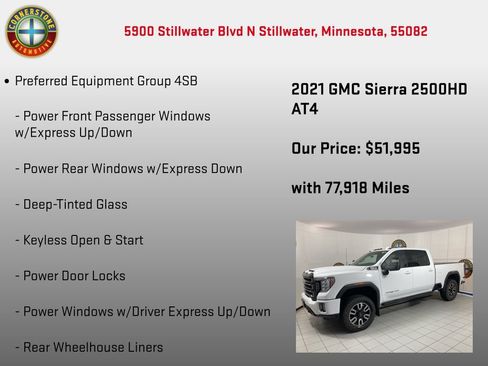Used 2021 GMC Sierra 2500 AT4 w/ AT4 Premium Plus Package AWD/4WD image 5