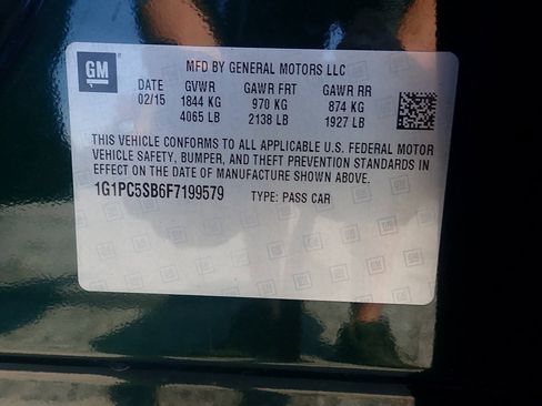 Used 2015 Chevrolet Cruze LT FWD image 8