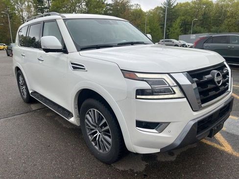 Certified 2023 Nissan Armada SL w/ Captain's Chairs Package AWD/4WD image 1