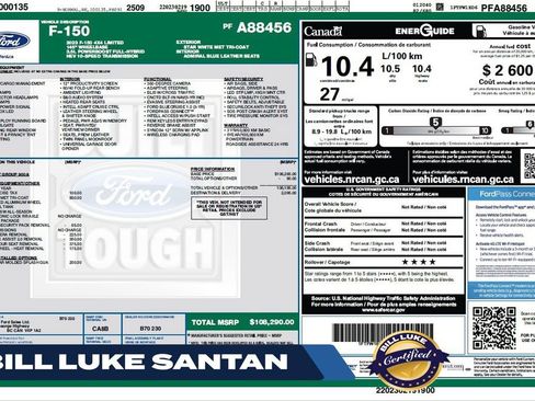 Used 2023 Ford F150 Limited AWD/4WD image 1