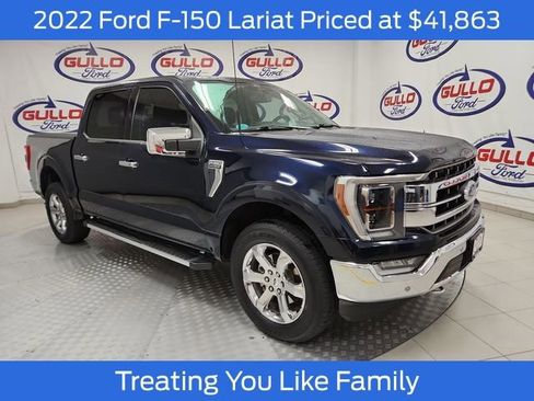 Used 2022 Ford F150 Lariat w/ Equipment Group 502A High image 1