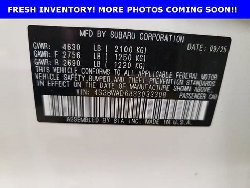 Certified 2025 Subaru Legacy Premium image 14