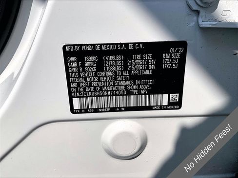 Used 2022 Honda HR-V EX image 28