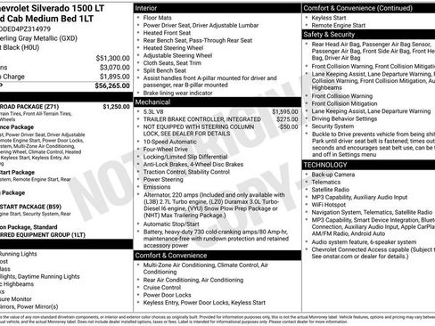 Used 2023 Chevrolet Silverado 1500 LT w/ Z71 Off-Road Package AWD/4WD image 31