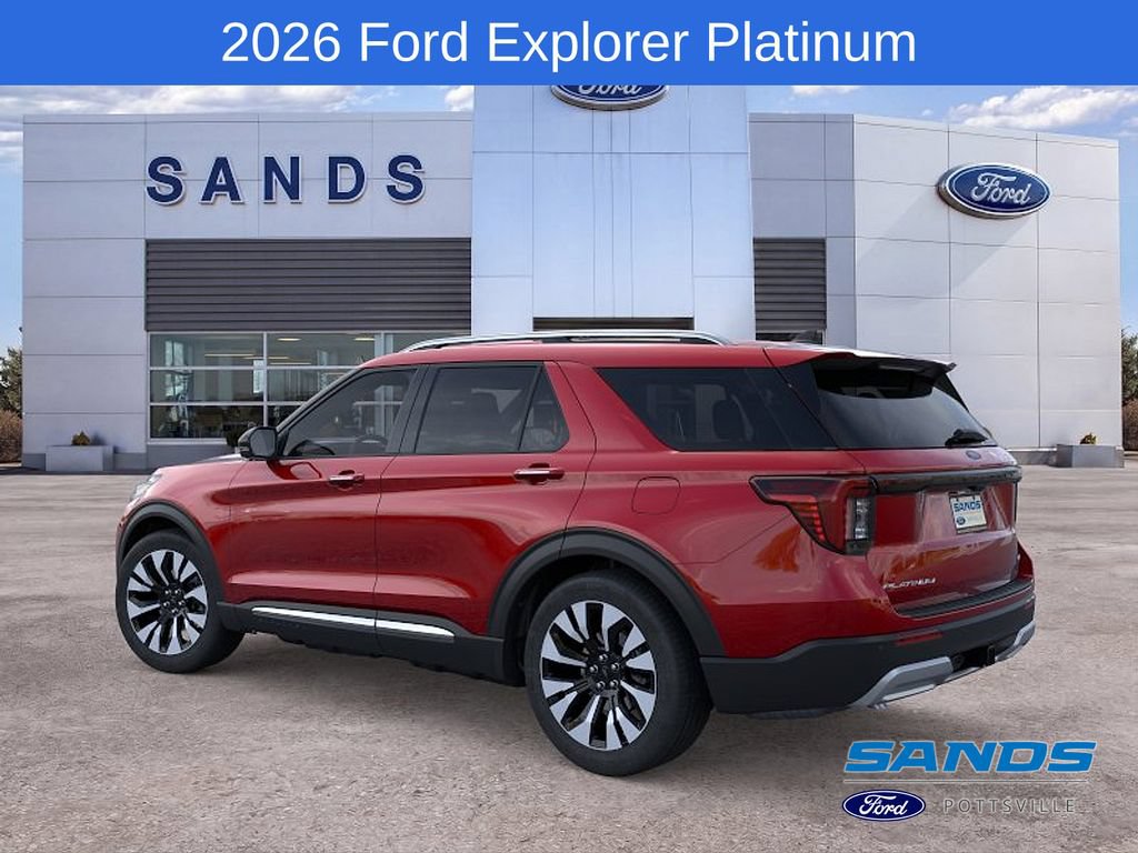New 2026 Ford Explorer Platinum w/ LUX Leather Package AWD/4WD image 4