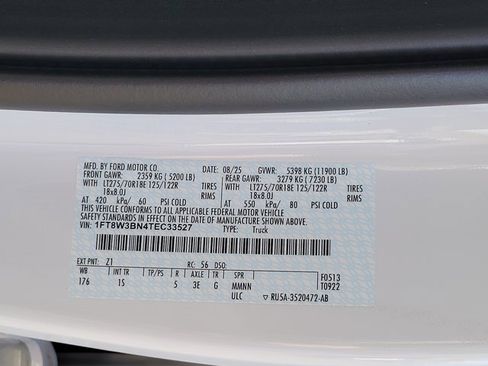 New 2026 Ford F350 XL w/ STX Appearance Package image 13