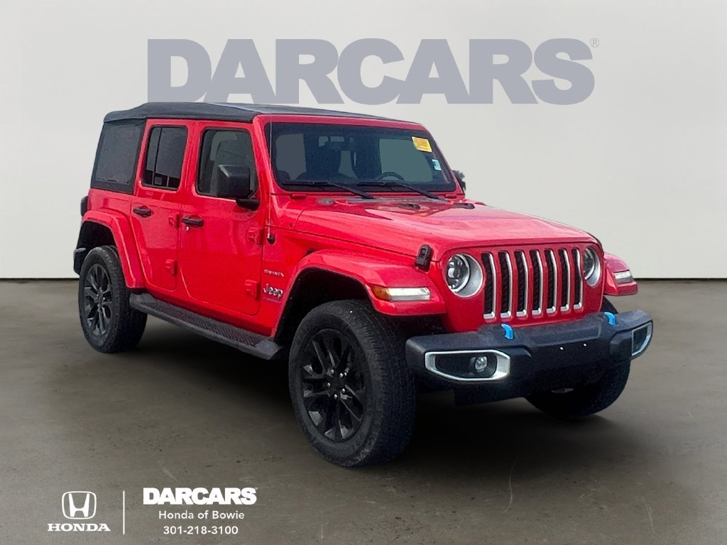 Used 2023 Jeep Wrangler Unlimited Sahara w/ Cold Weather Group AWD/4WD image 1