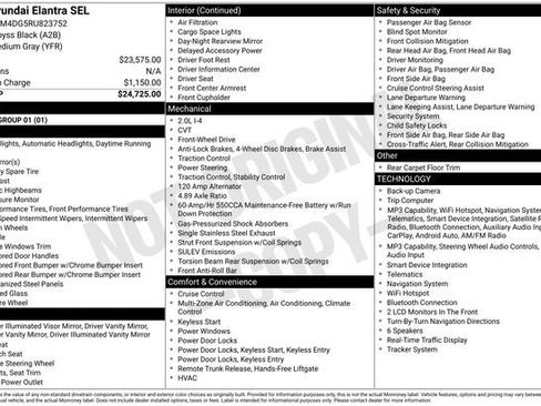 Used 2024 Hyundai Elantra SEL FWD image 19