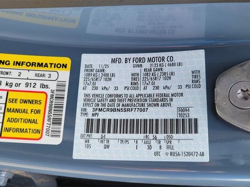 New 2025 Ford Bronco Sport Big Bend AWD/4WD image 13