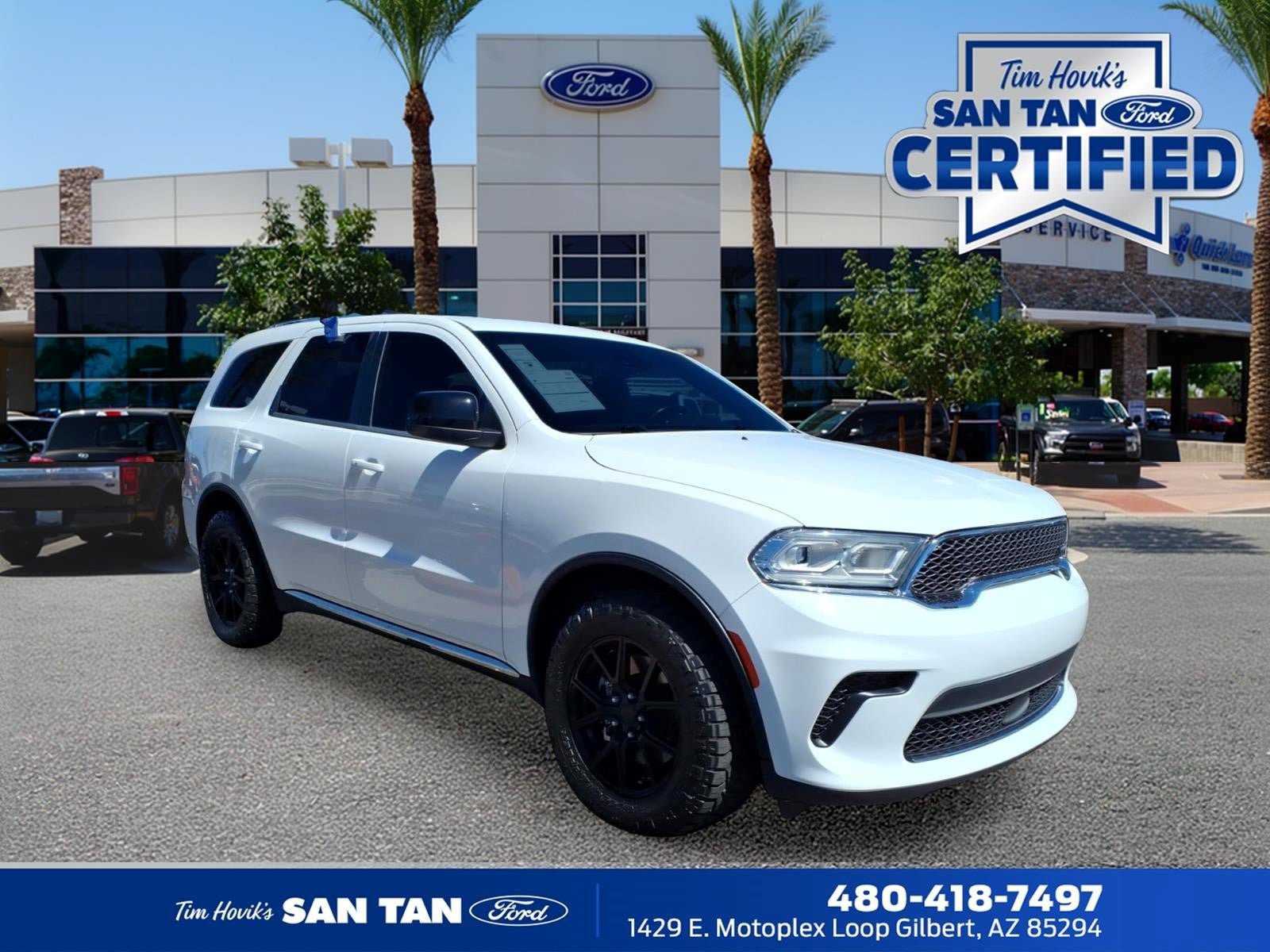 Used 2023 Dodge Durango SXT w/ Quick Order Package 2BK RWD image 1
