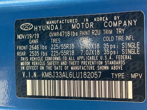 Used 2020 Hyundai Tucson SEL FWD image 33